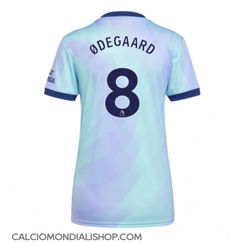 Maglie da calcio Arsenal Martin Odegaard #8 Terza Maglia Femminile 2024-25 Manica Corta